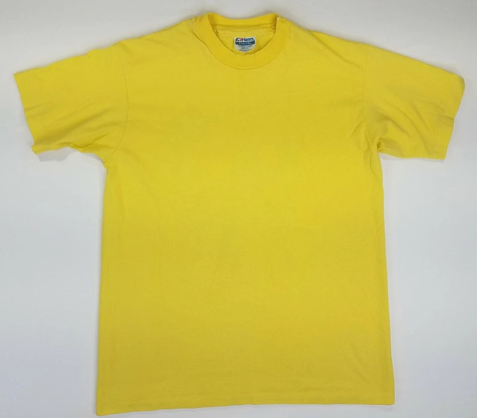 Camiseta británica vintage Hawaiian Pride amarilla grande hecha en EE. UU. Original 80’ Cool Foto 4 de 4