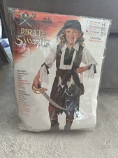 Pirate Sweetie Caribbean Halloween Child Large 12-14 Costume Forum Novelties NEW