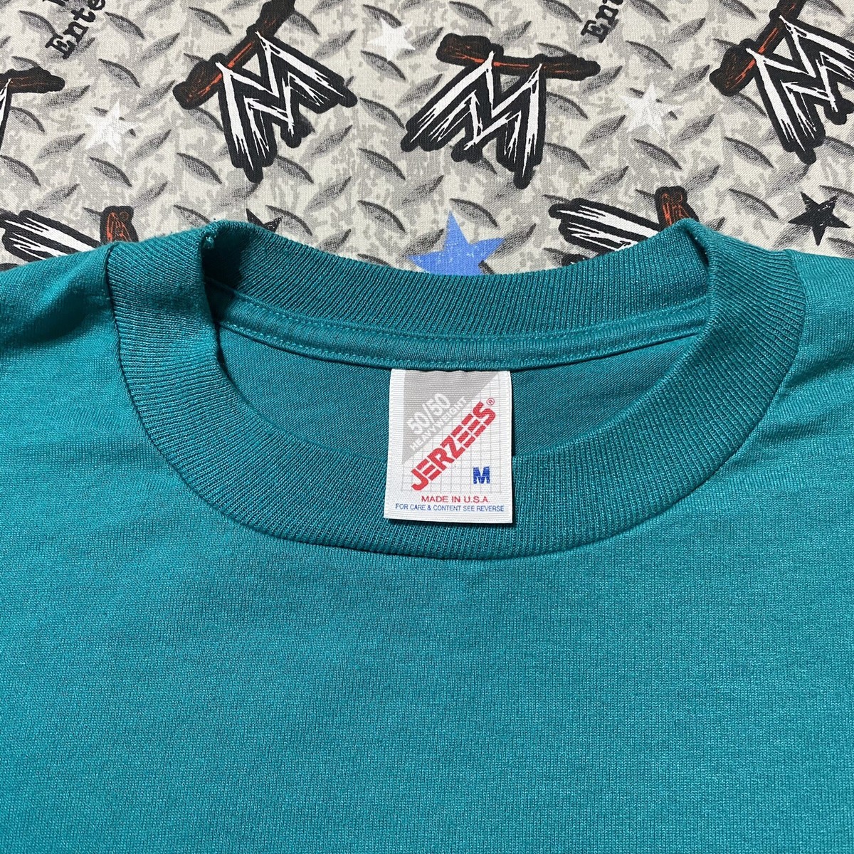 Jerzees BLANK Teal T-Shirt Men