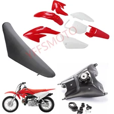 Plastics Fender & Fuel Tank &Seat for CRF 70 CRF70 CRF70F XR70R SSR SDG Pit Bike