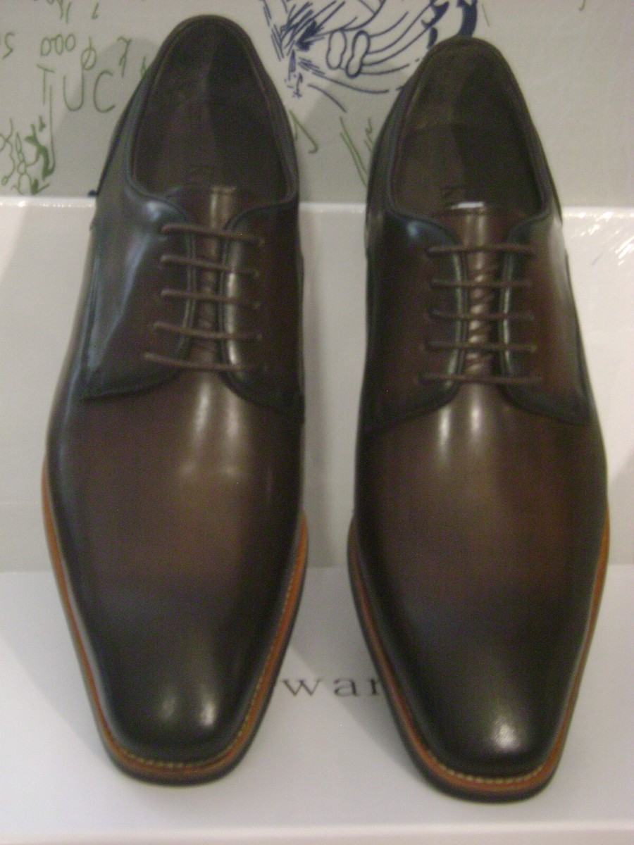 NWT MEN DRESS SHOE Leather Brown 10 sz | eBay display picture 2