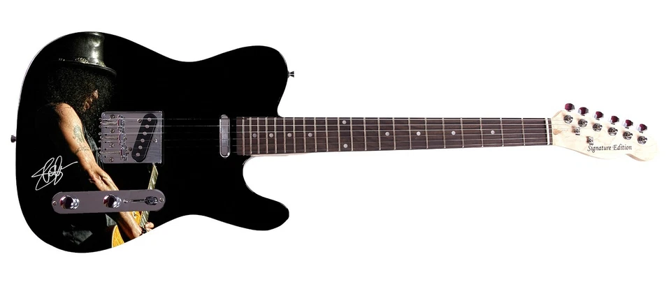 Slash Autographed Photo Guitar - Image 2 of 3