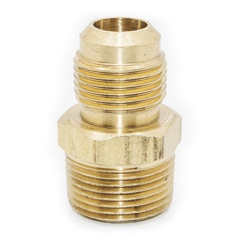 Thrifco 6948024 #48 5/8 Inch x 3/4 Inch Brass Flare MIP Adapter