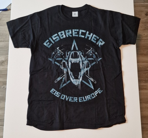 Eisbrecher T-Shirt "Men"" - Eis Over Europe 2023 - Größe S