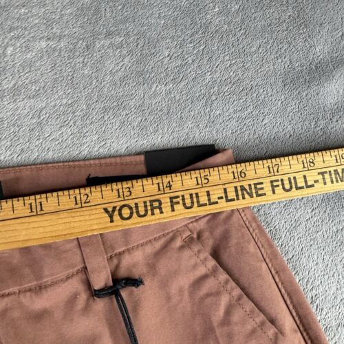 Kenneth Cole Cargo Pants Mens 32x30 Techni Cole Red Clay Tapered Fit New $79 - Picture 13 of 16