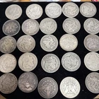 Lot of 25 Morgan Silver Dollar Coins Nice Lot Silver Coins Mixed Dates