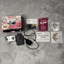 Pentax Optio M20 Digital Camera with CD and Case! *!Read Description!*