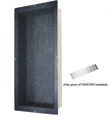 Dawn N1361403 Stainless Steel Shower Niche + One StainlessSteel Support Plate.
