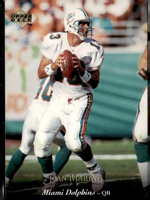 1995 Upper Deck #103 Dan Marino Electric Gold