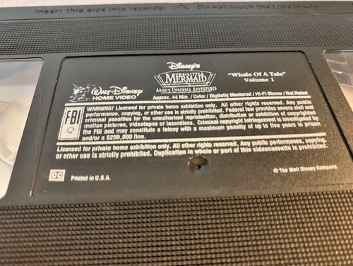 VHS Tapes - Various Titles / Genres / Years - YOU PICK - Disney / WB / Fox ++ - Picture 196 of 204