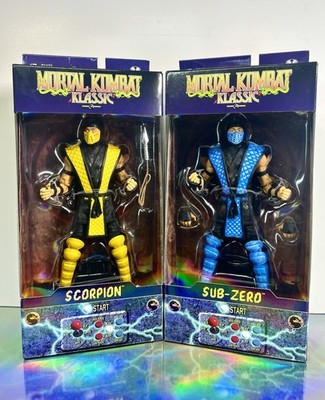 McFarlane Toys - Mortal Kombat Klassics - SCORPION & SUB-ZERO Action Figure 2pk!