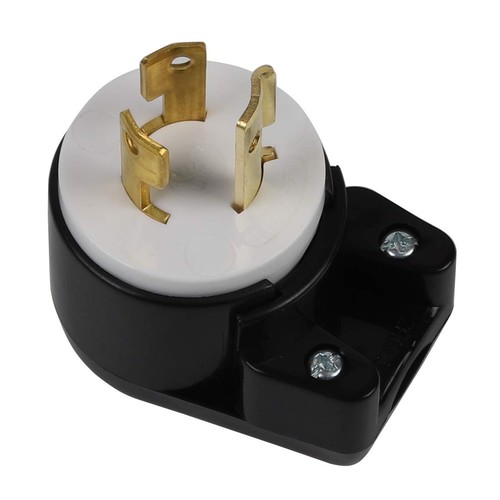 Nema L6-15P 15A/250V 2 Poli 3 Fili Grado Industriale Bloccaggio Maschio... - Foto 2 di 5