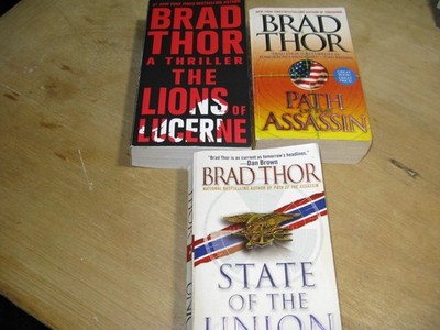 Brad Thor - Scot Harvath Series Lot of 3 - Read it from the beginning Paperback