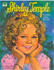 VINTAGE UNCUT 1976 SHIRLEY TEMPLE PAPER DOLLS ADORABLE RARE 1 TOP REPRODUCTION