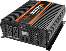 3500W Pure sine Wave Inverter 12V DC to 110V AC Power Converter for RV Truck
