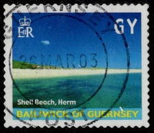 GUERNSEY 742d - Island Views "Shell Beach, Herm" (pc31823)
