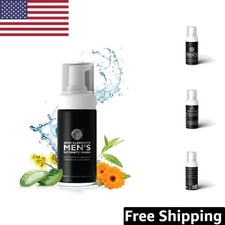 Natural Tea Tree Oil Intimate Wash for Men - Soothing Foaming Formula, 4.05 oz