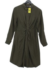 Mint Velvet Shirt Midi Dress UK12 in Green