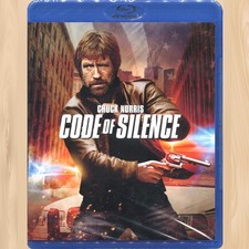 Chuck Norris CODE OF SILENCE Blu-ray HENRY SILVA Bert Remsen DENNIS FARINA  0401