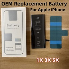 100% Replacement Battery For iPhone6 7 6 Plus 8 XS XR 11 12 13 14 15 Tools LOT