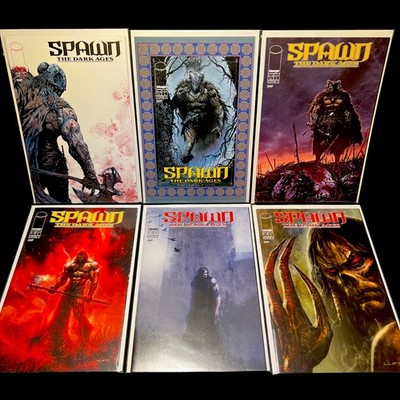 Spawn the Dark Ages # 1-6 Complete Set Main Cover A Image Comics 2025 2026 NM