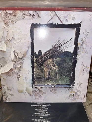LED ZEPPELIN "Untitled" RE LP 1977 Atlantic SD 19129 “pecko Duck”