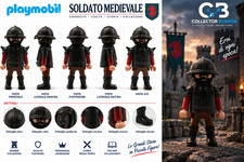 PLAYMOBIL Knights - Soldato Medievale LIKE_NEW