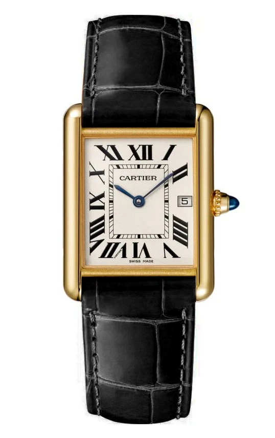 Cartier Tank - 33 mm, Yellow Gold for sale | eBay