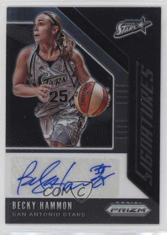 2020 Panini Prizm WNBA Signatures Becky Hammon #SG-BHM Auto HOF 0xw9