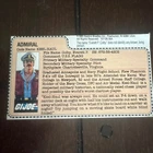 Hasbro 1985 GI Joe Keel Haul v1 Uncut File Card - USS Flagg