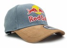 R Blue Denim/Khaki Brown Baseball Cap. F1 Racing. MotoGP.