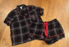 victoria's secret pajama shorts set large