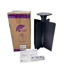 Purple Leaf Steel Inground Umbrella Base Mount Stand ZYBASE-7 Outdoor Patio