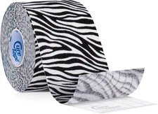 CureTape® Art nastro kinesiologico colore Zebra Black&White 5 m