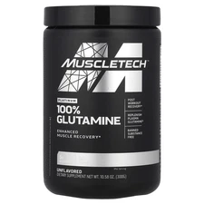Platinum 100% Glutamine, Unflavored, 10.58 oz (300 g)