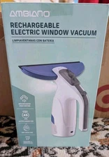 Window Vacuum Ambiano New On Box Cleaner Cordless Rechargeable