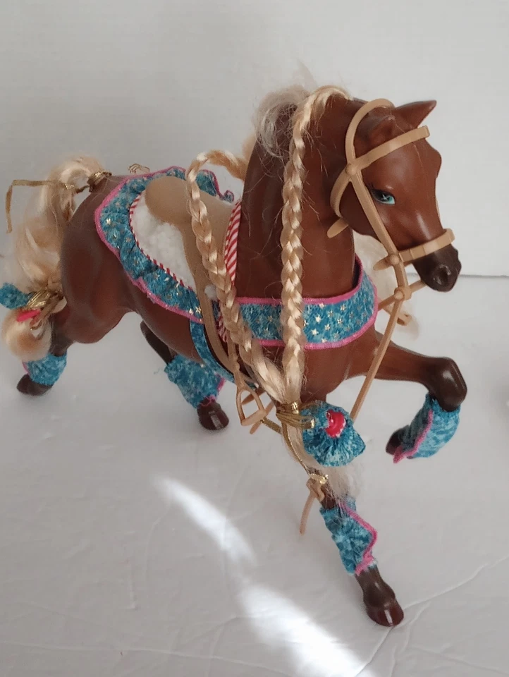 1991 Vintage Mattel Barbie Star Stepper Horse #2575 Box DressUp Style Mane Tail - Image 2 of 4
