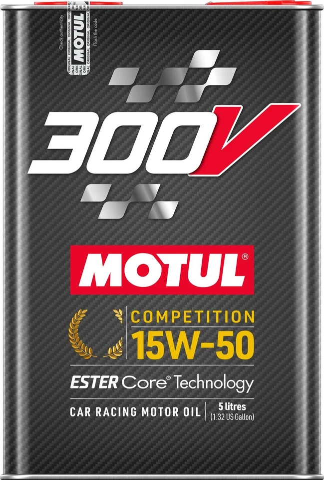 Huile 300V COMPETITION 15W50 5L MOTUL (bidon)