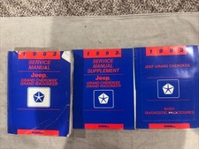 Jeep Grand Cherokee & Grand Wagoner 1993 Mopar Manuals (limited)