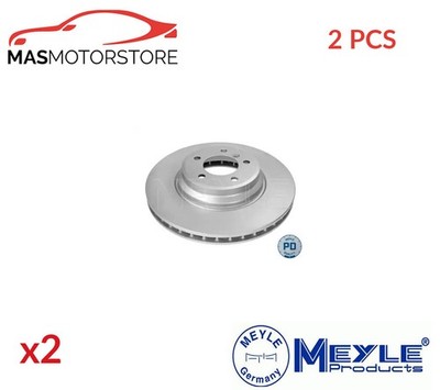 BREMSSCHEIBEN SATZ PAAR VORNE MEYLE 383 521 0002/PD 2PCS A FÜR BMW 3,X1,E90,E91