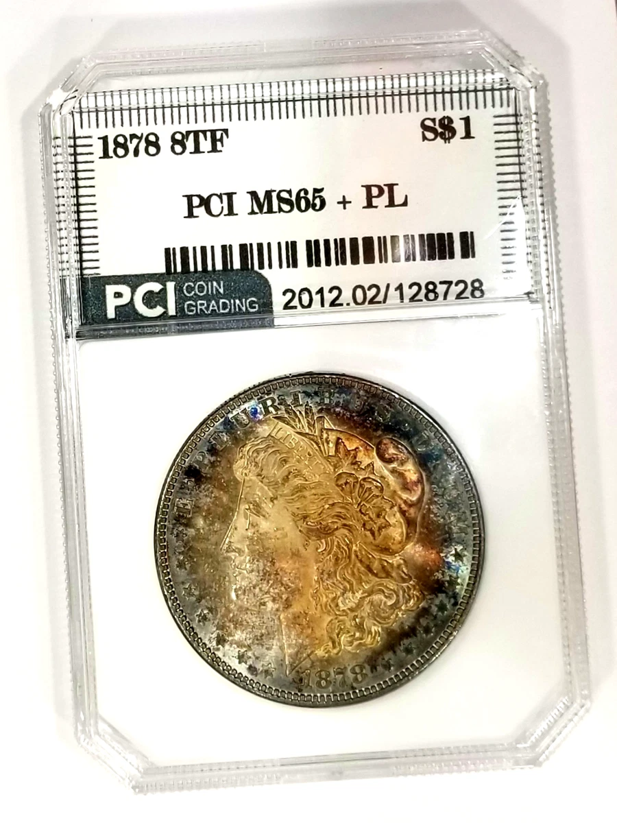 Proof-Like Silver 1878 Year Morgan US Dollars (1878-1921) for sale