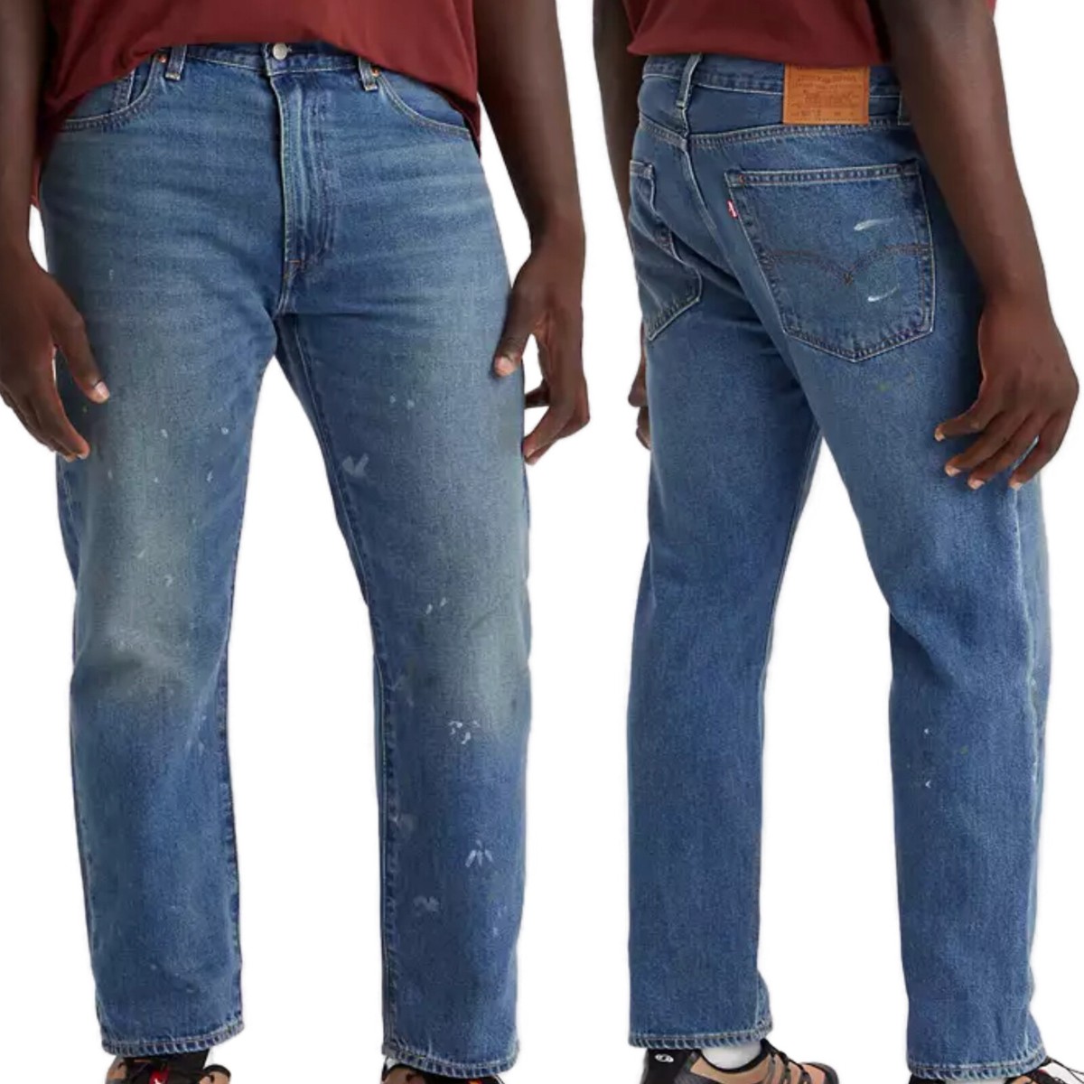 リーバイス 551 Z 1961 W34 L32 Levi's 551Z 1961 Vintage Authentic Straight Hemp Jeans- NEW