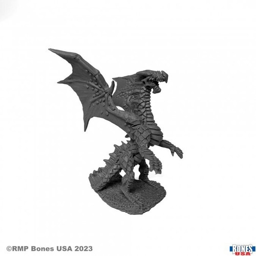 FIRE DRAGON HATCHLING Reaper Miniatures Bones USA: Reaper Legends REM30118 D&D - Picture 1 of 3