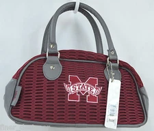 Alan Stuart New York  Zip Purse small satchel Mississippi State University NWT