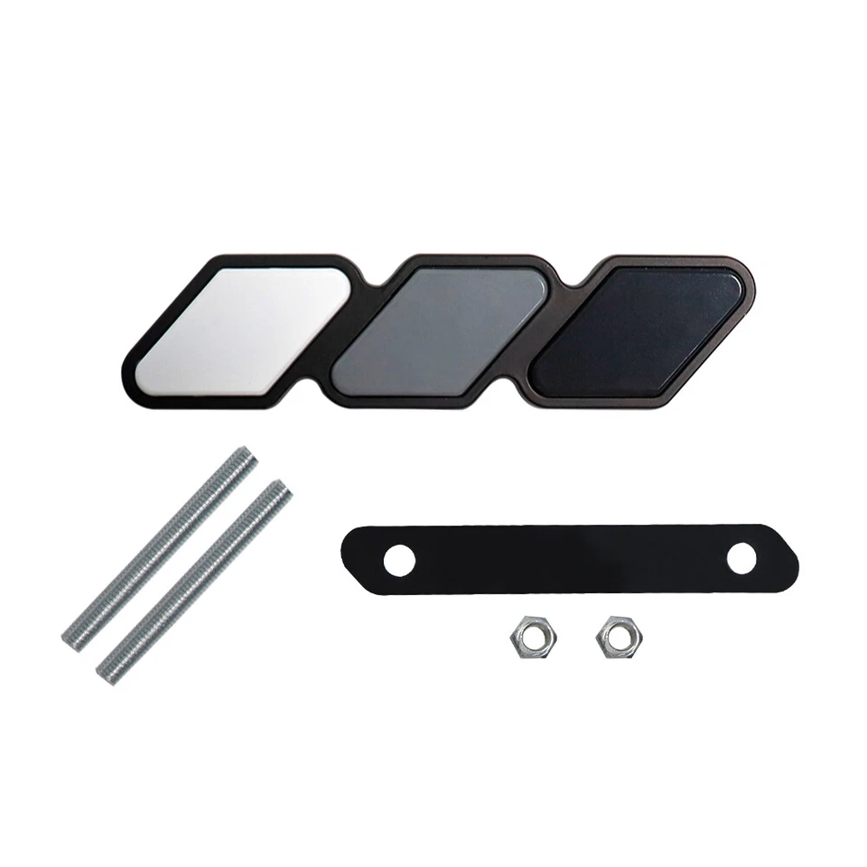 Insignia acrílica de tres colores emblema de parrilla delantera para Toyota Tacoma 4Runner Tundra Foto 3 de 4