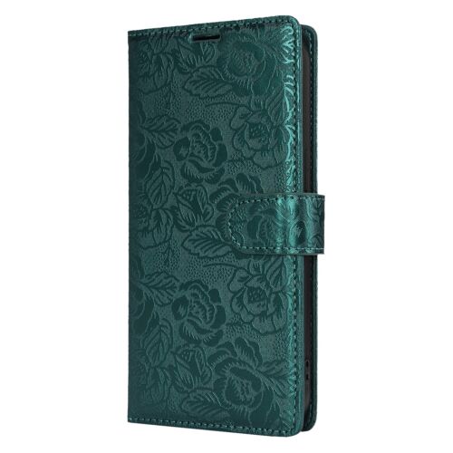 Floral Embossed Wallet Case For Samsung Galaxy S25 S24 S23 S22 S21 S20+ FE Ultra - Picture 17 of 57