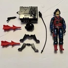 1984 Gi Joe Cobra 3.75" Scrap Iron v1 Figure Anti-Armor Complete
