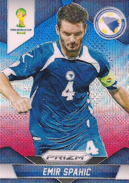 パニーニ プリズム 2014 ブラジルワールドカップ ベースカード セット 2014 Panini Prizm World Cup Brasil '14 Bosnia Herzegov Wave