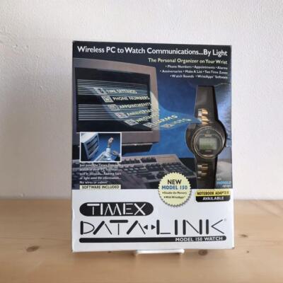 Timex Datalink 150 Vintage Watch Microsoft Rare Collectible