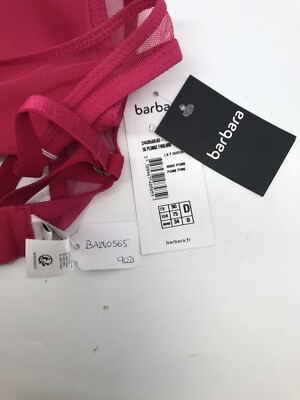 Soutien-gorge Femme Barbara Taille 90D - Couleur Rose - Neuf Avec étiquettes - Sous-vêtement Confort